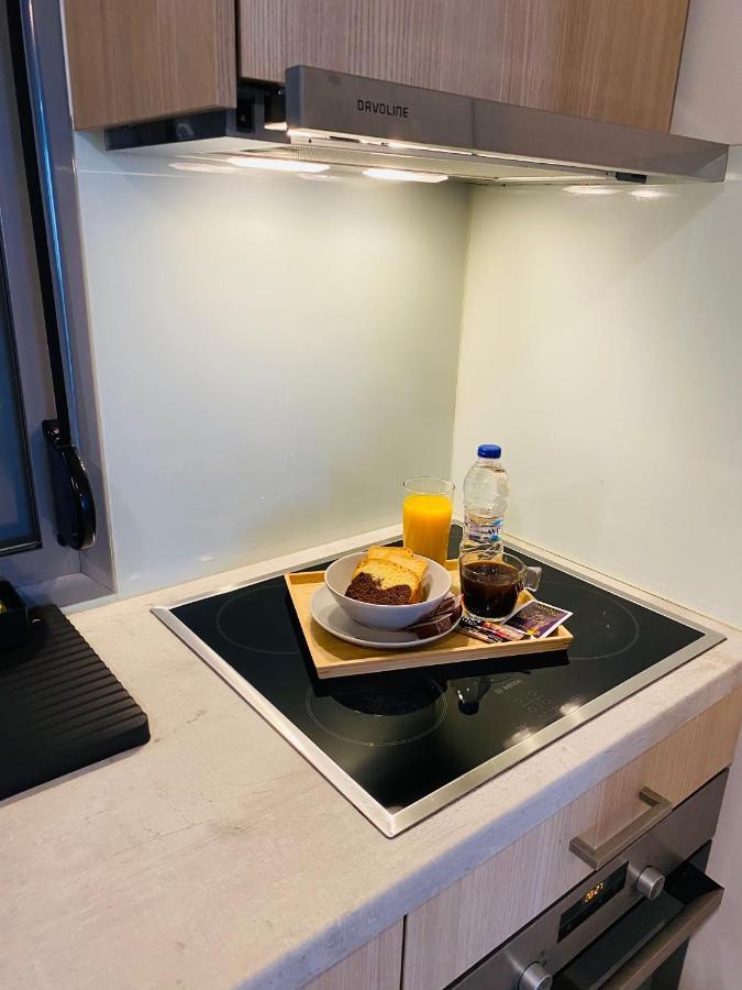 New 2Bd Aprt With Shared Rooftop Pool E2 아테네 외부 사진